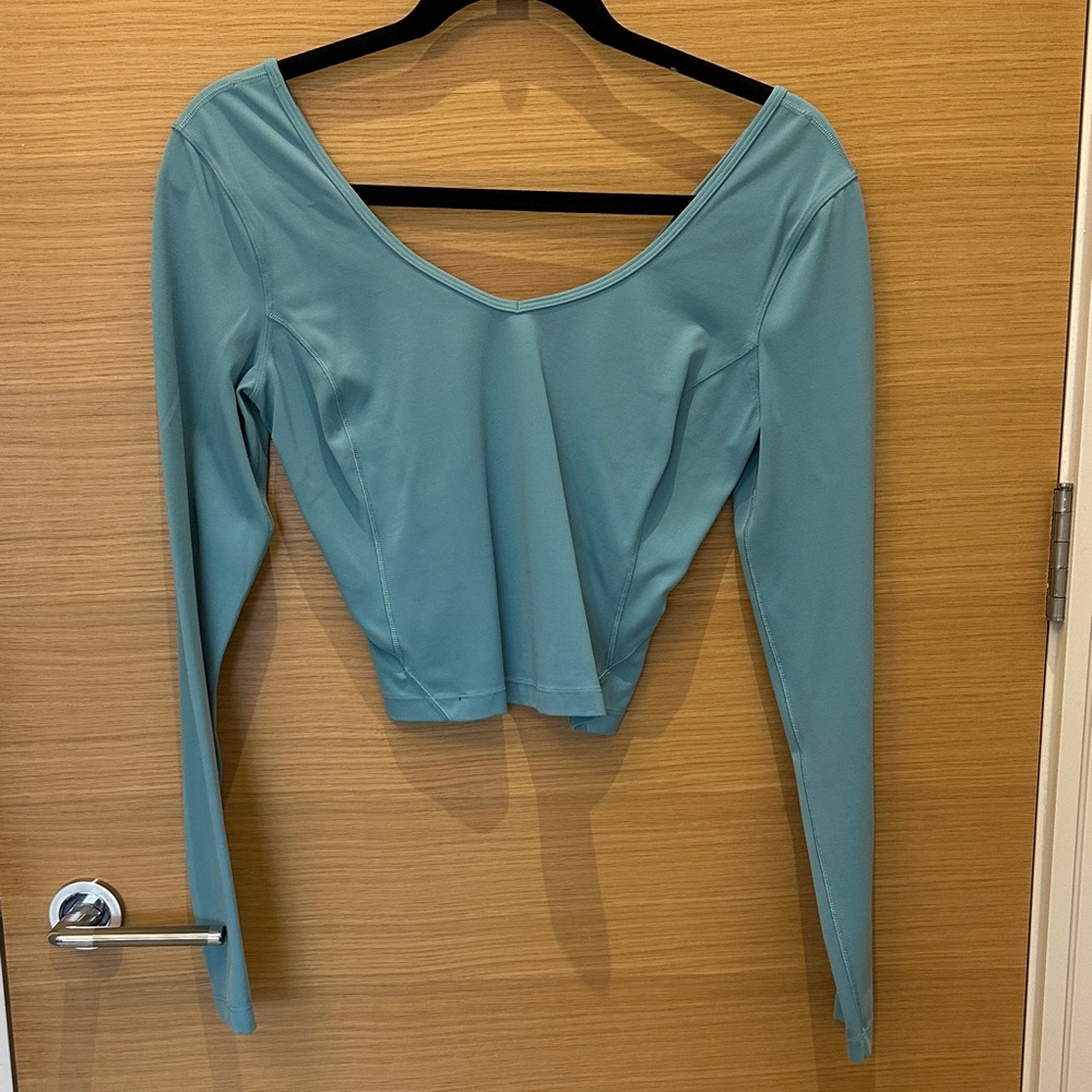 Lululemon Align Long Sleeve Shirt TEAL